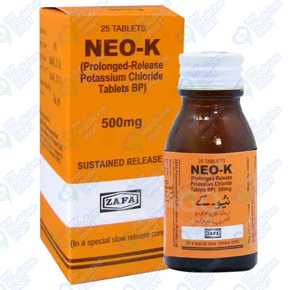 NEO K Tablet 500mg 25's