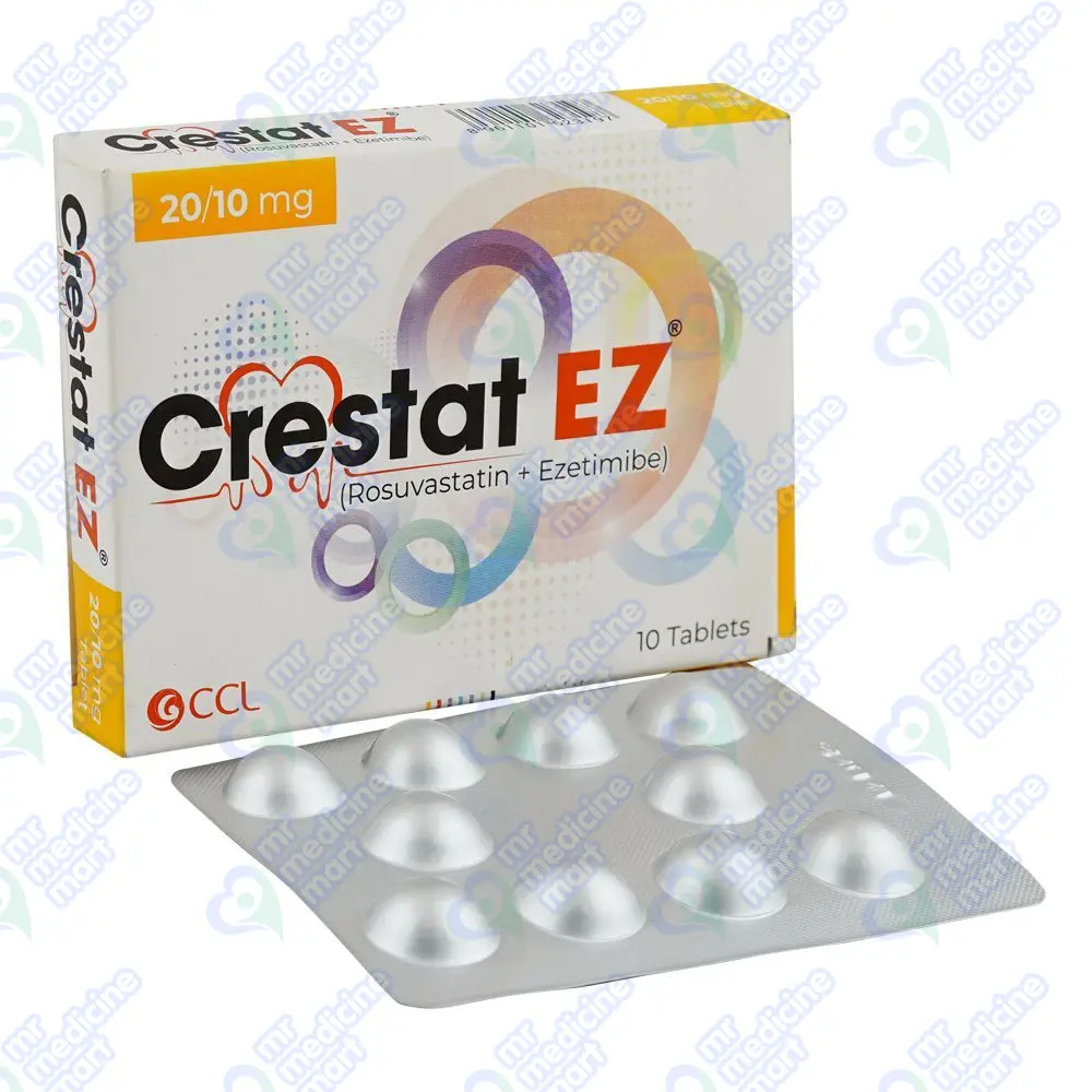 Crestat EZ 20/10mg Tablet 