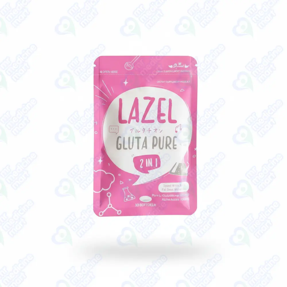Lazel Gluta Pure 2in1 Softgel 