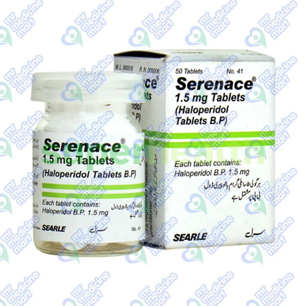 Serenace Tablet 1.5mg 50's