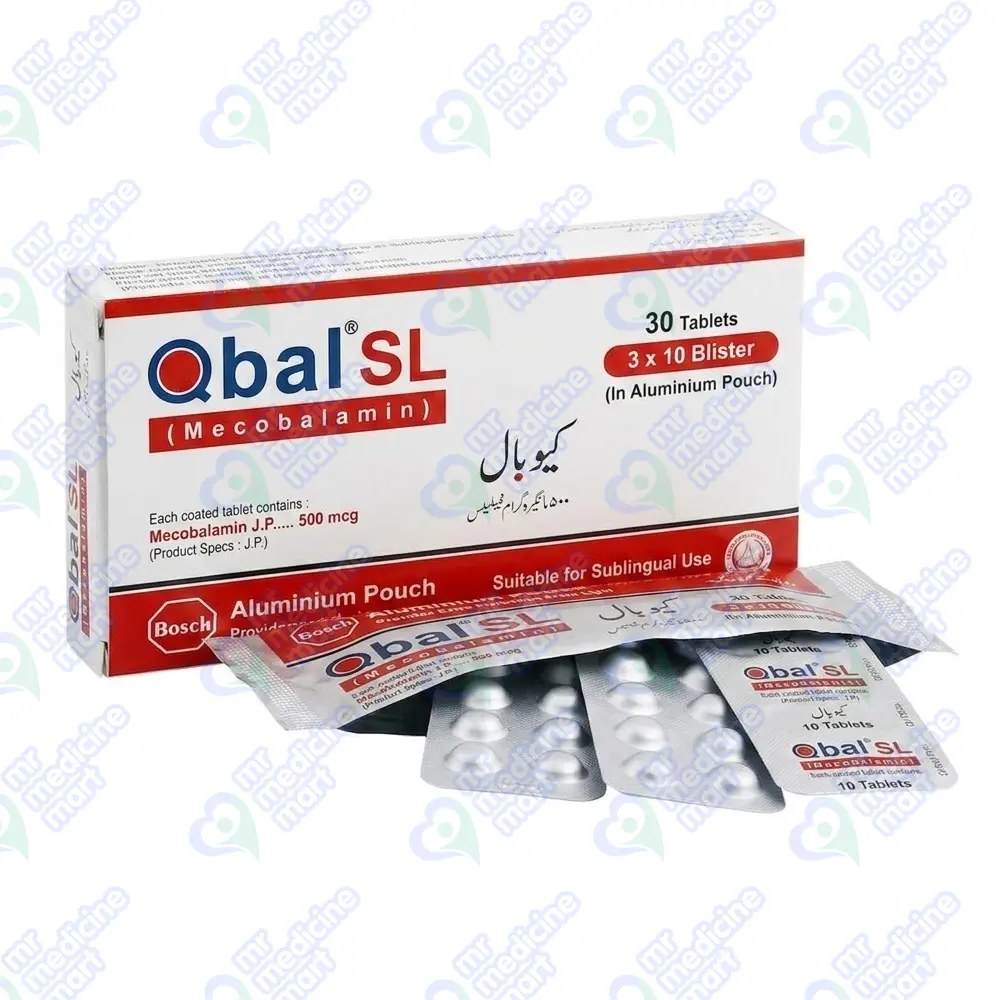Qbal SL Tablets 1000mcg
