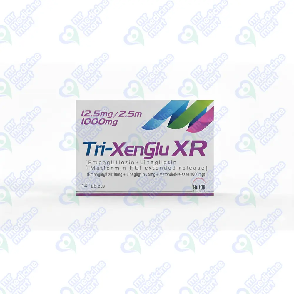 Tri Xenglu XR Tablet 12.5mg/2.5mg/1000mg 
