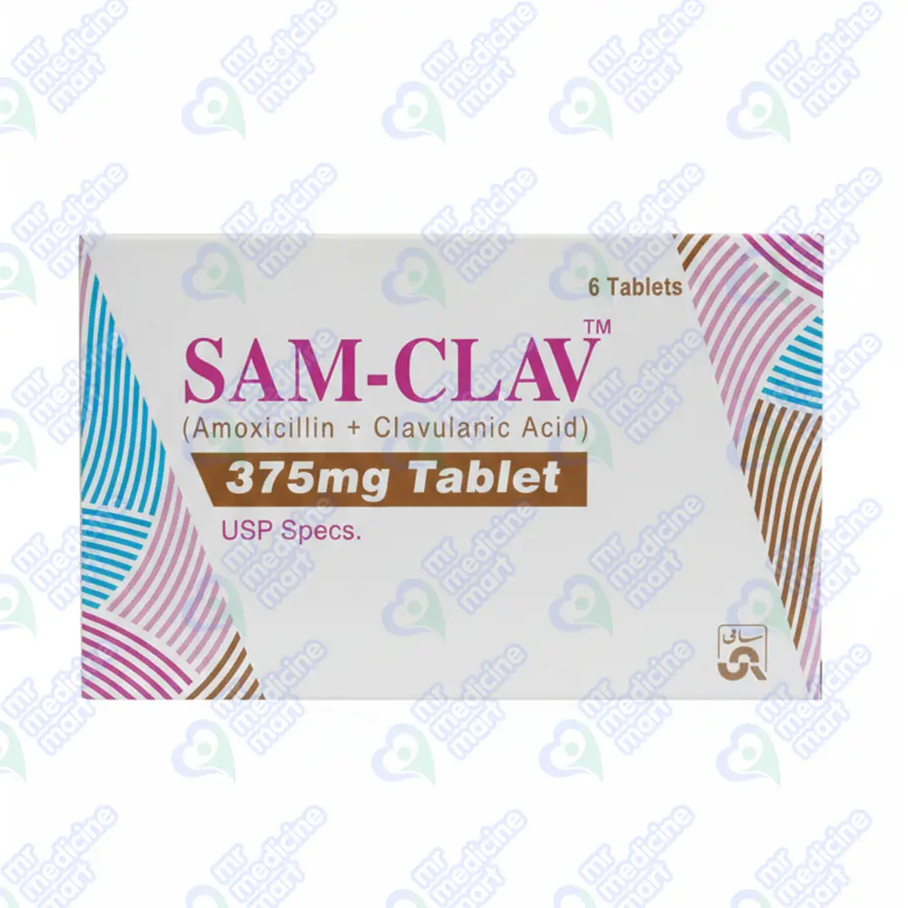 Sam Clav 375mg Tablet 
