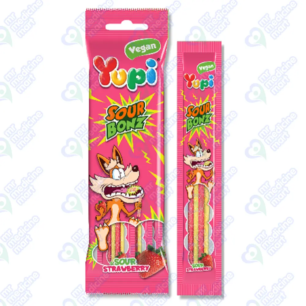 Yupi Vegan Sour Strawberry