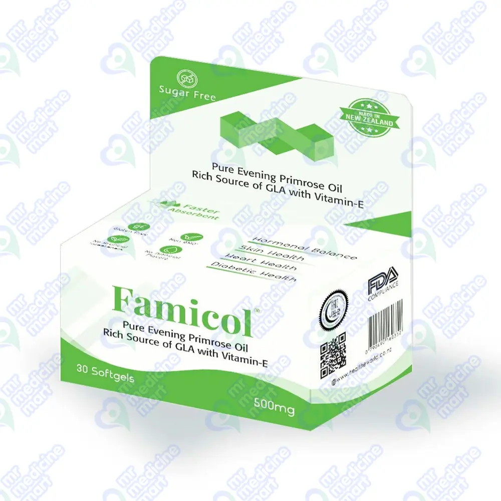 Famicol 500mg Softgels 30's 