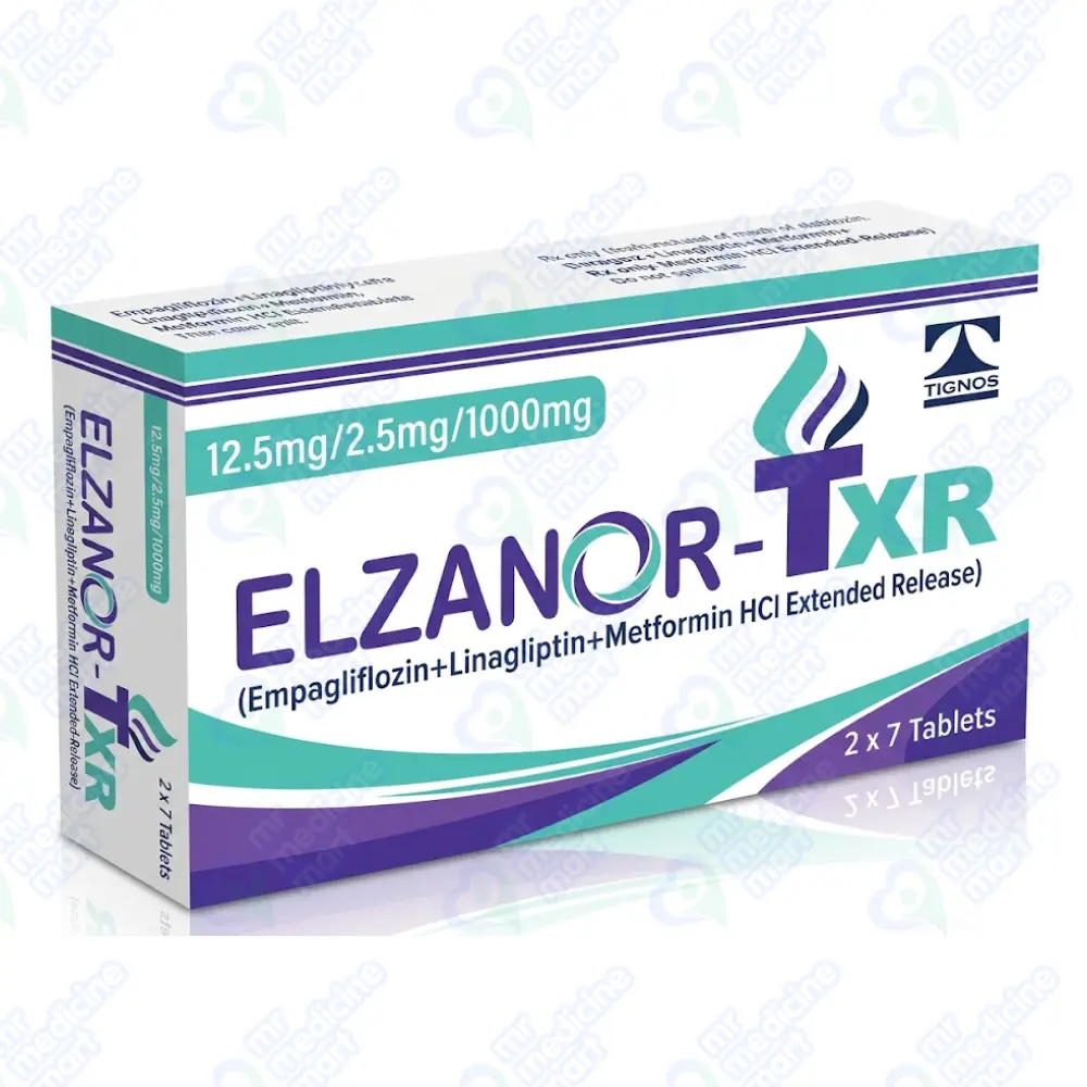 Elzanor TXR Tablet 12.5mg/2.5mg/1000mg