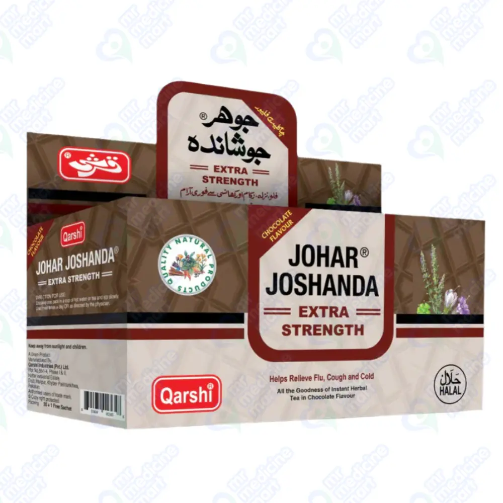 Qarshi Johar Joshanda Chocolate Sachet 
