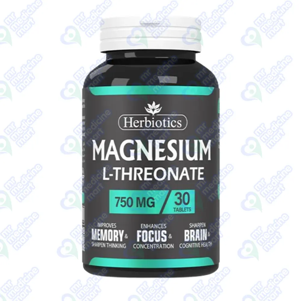 Herbiotics Magnesium L Threonate Tablet 750mg 30's
