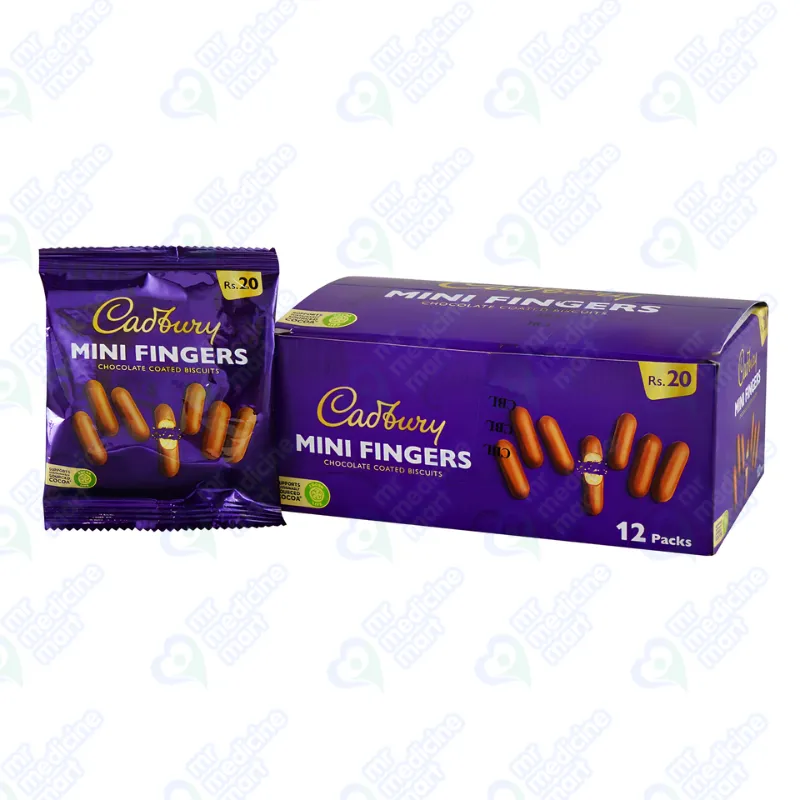 Cadbury Mini Fingers Biscuit 20RS (1x12) 