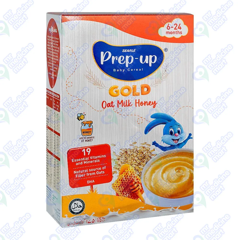 Prep Up Gold Oat Milk Honey Powder 175 gm 
