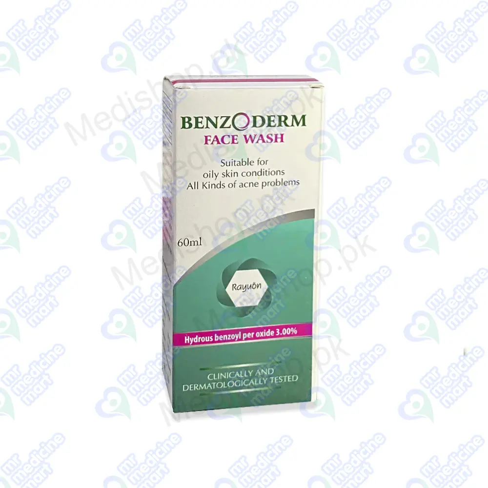 Benz O Derm Face Wash 60ml 