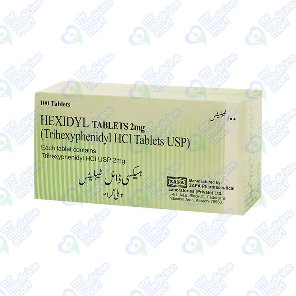 Hexidyl Tablet 2mg (Net)