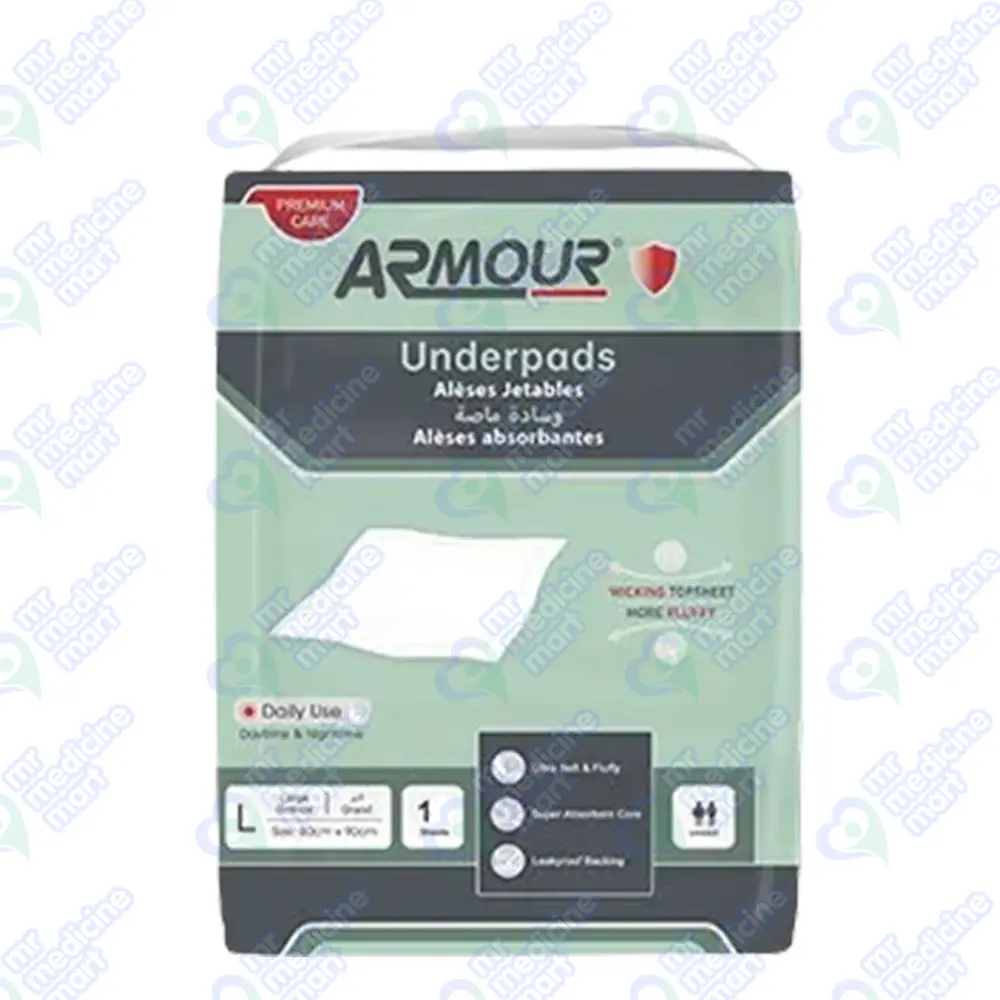 Armour Underpads Fluffy Large 1's 