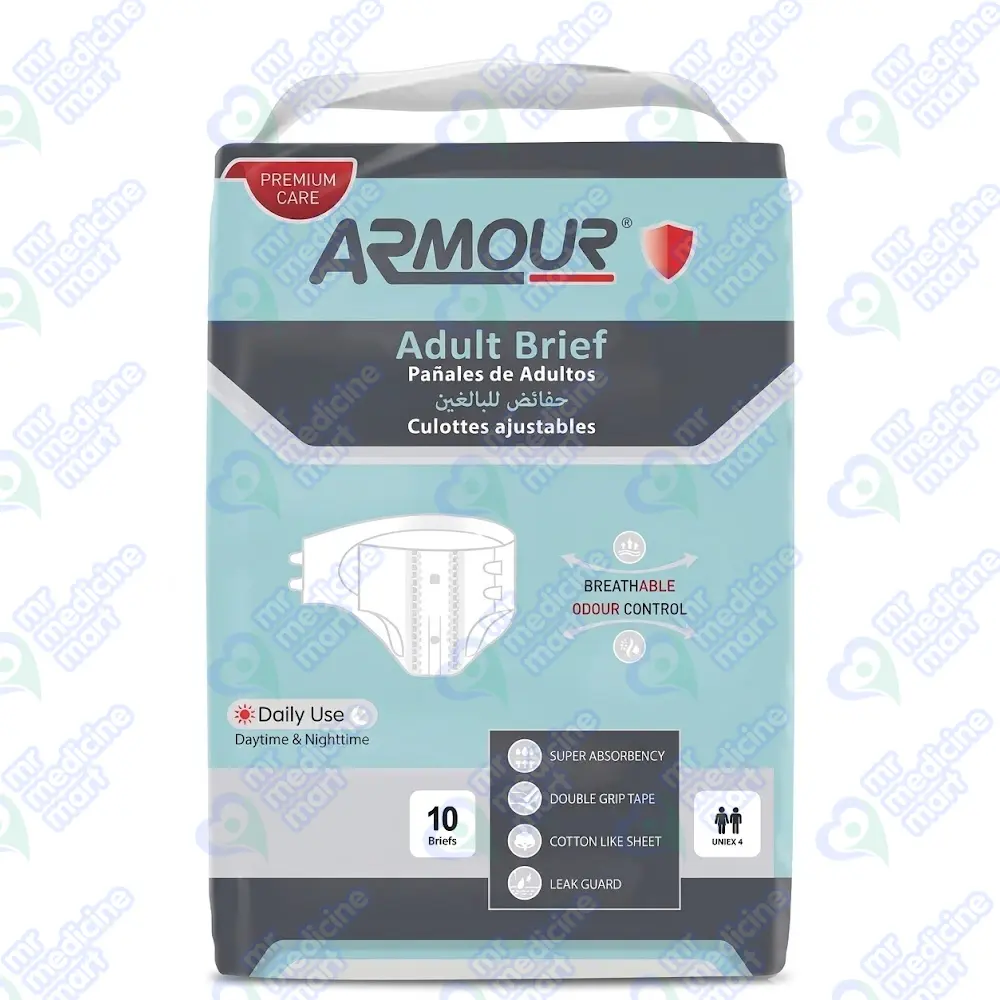 Armour Adult Diaper 10's (Medium)