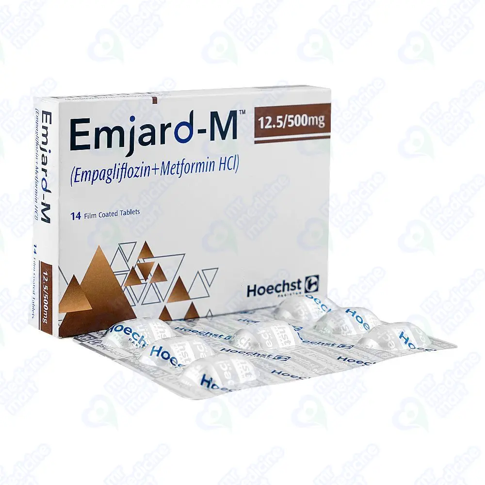 Emjard M 12.5mg/500mg Tablet