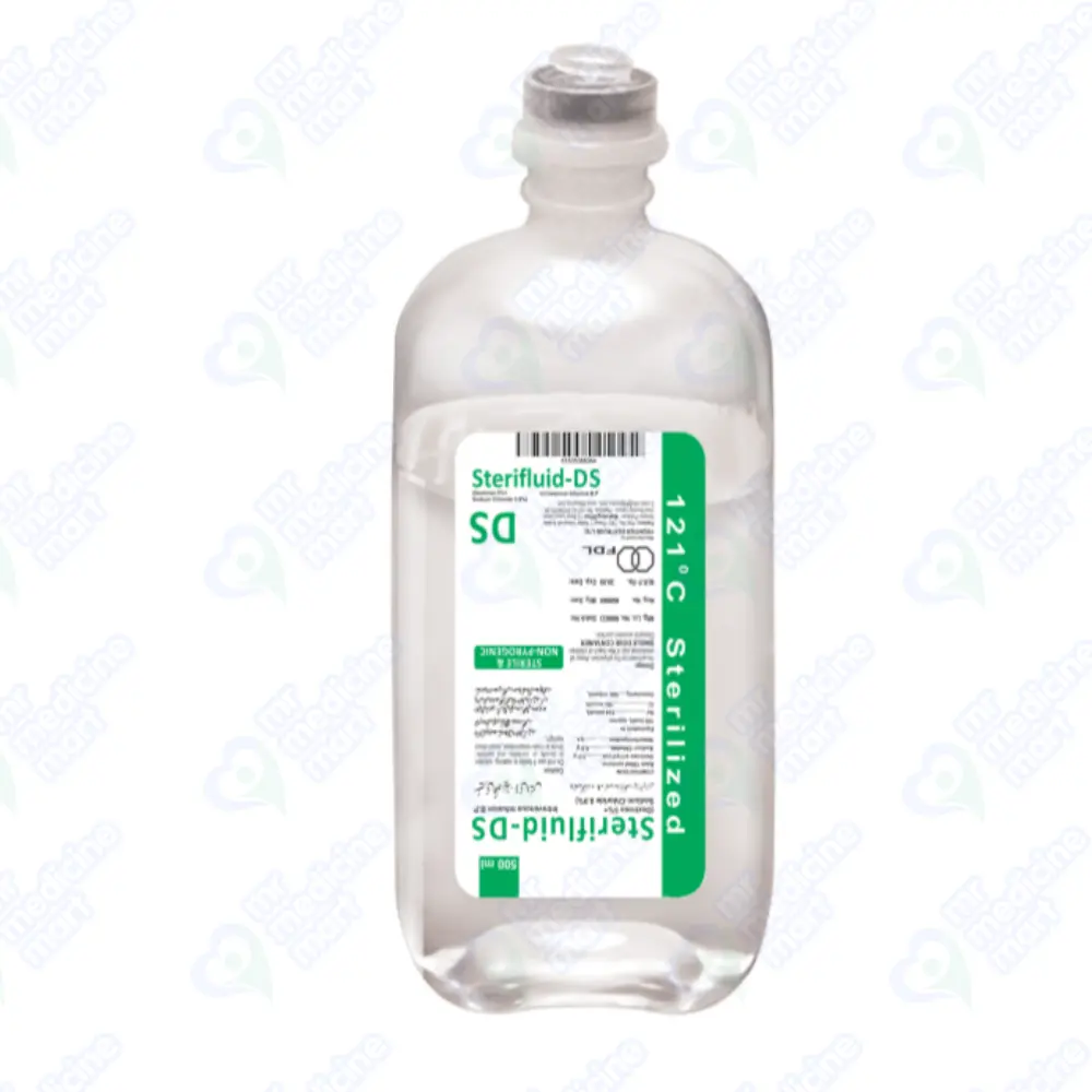 FDL Sterifluid Dextrose Saline 500ml 