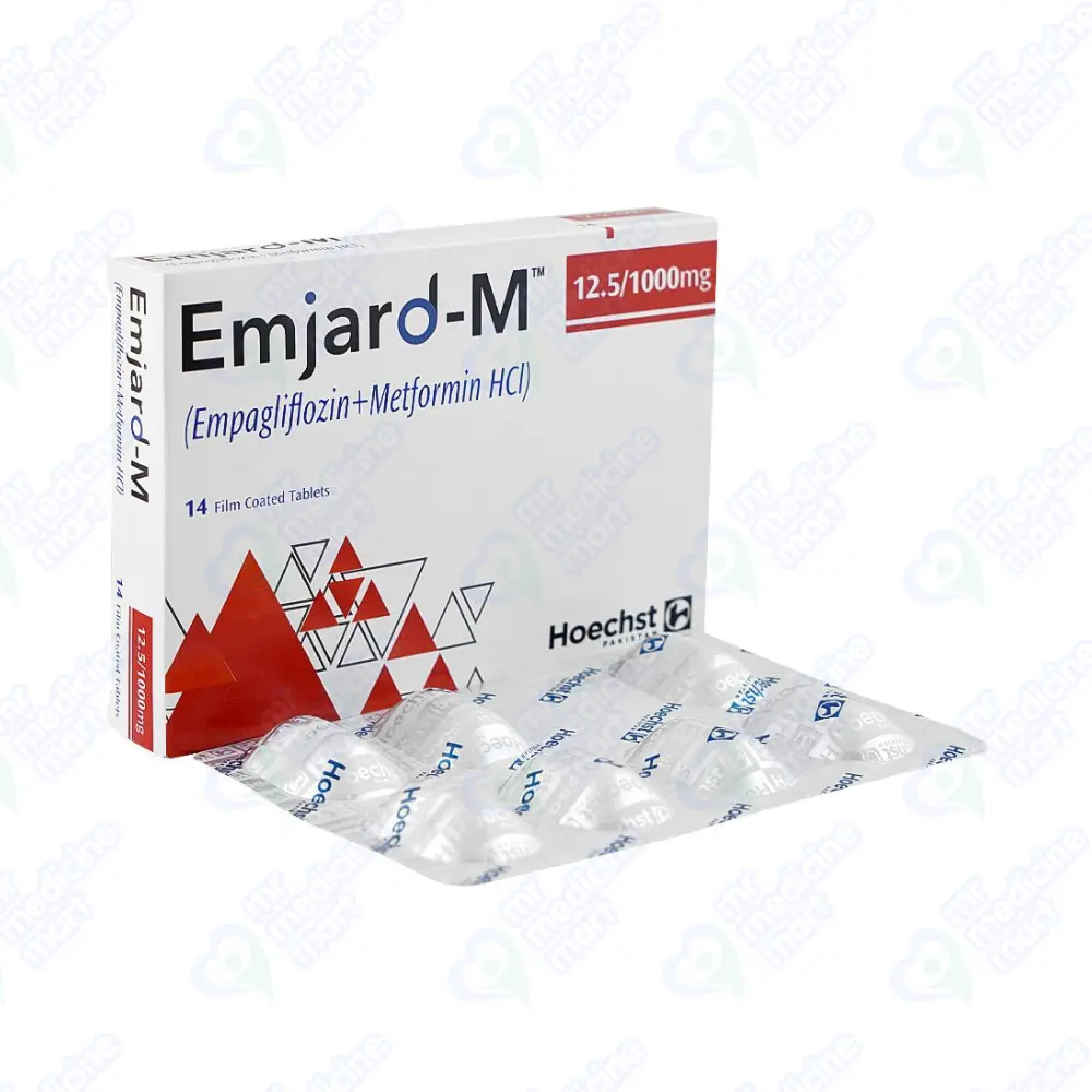 Emjard M 12.5mg/1000mg Tablet