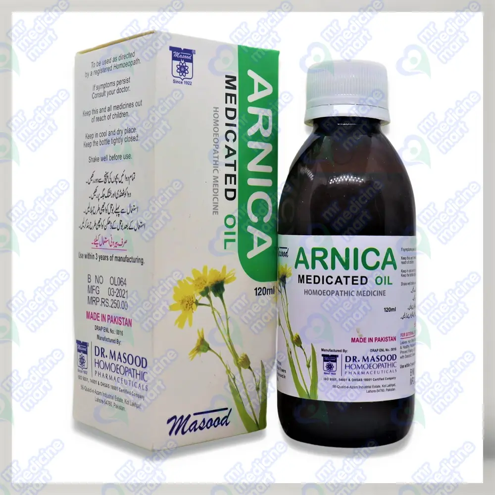 Arnica Medicated Oil 120 ml