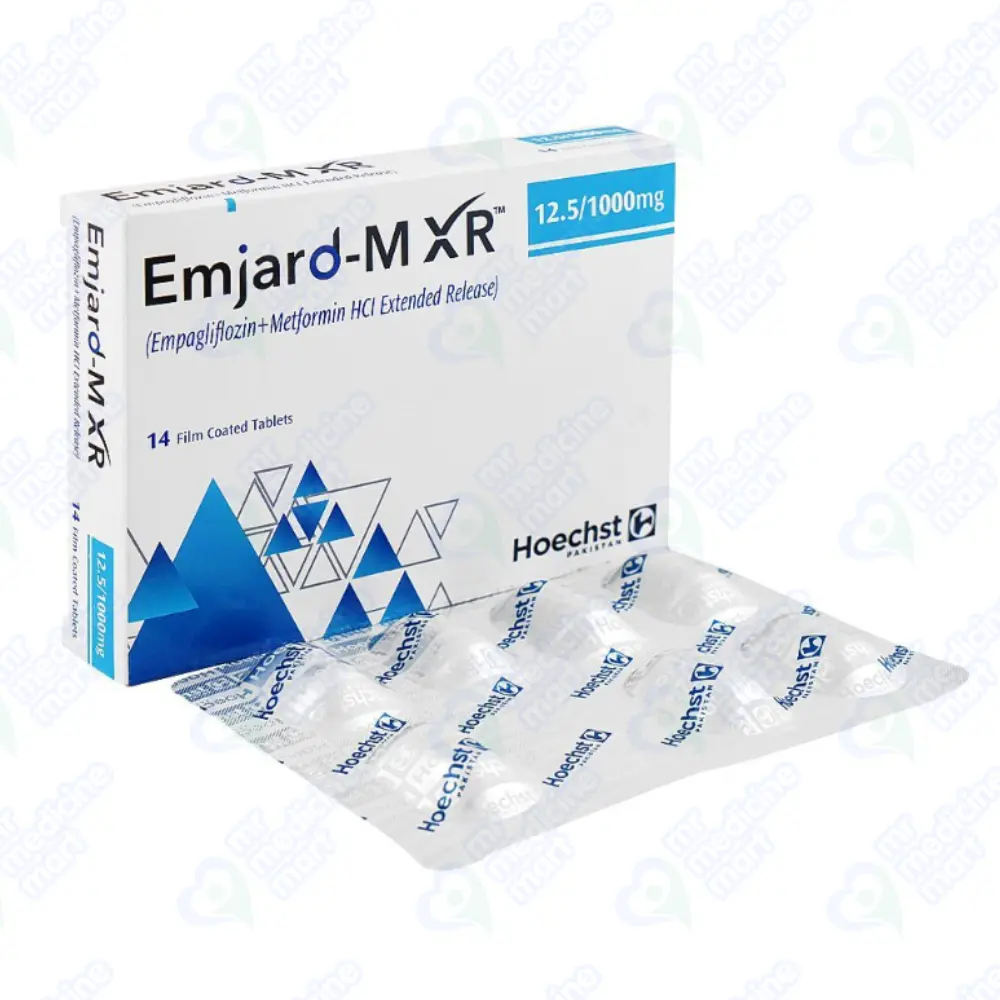 Emjard MXR 12.5mg/1000mg Tablet