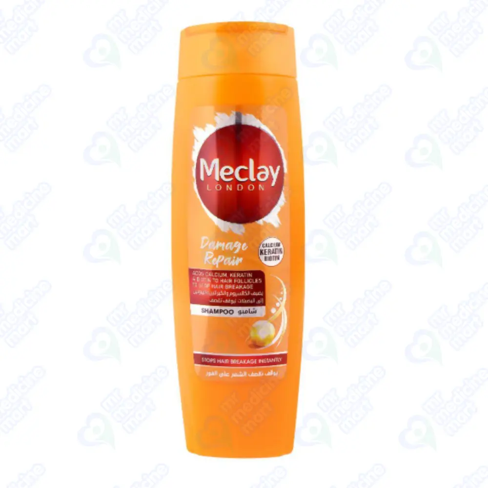 Meclay Damage Repair (Orange) Shampoo 185ml