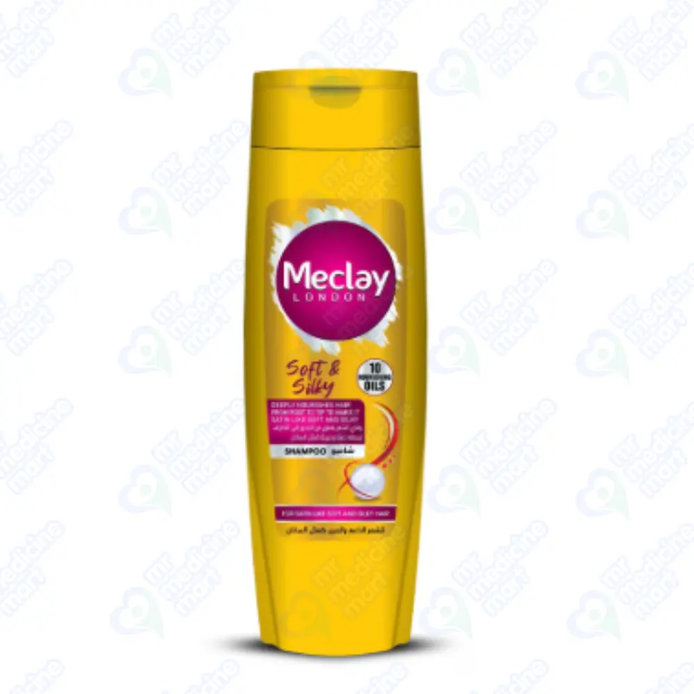 Meclay Soft & Silky (Gold) Shampoo 185ml