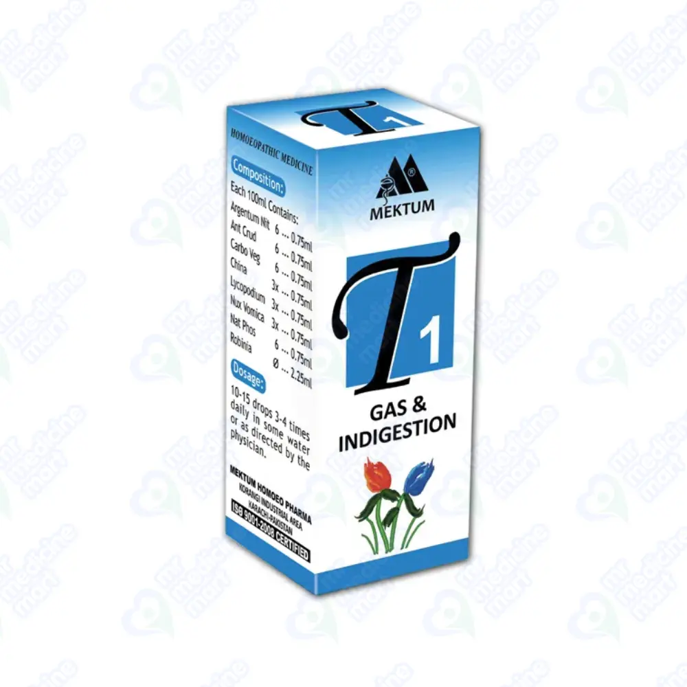T1 Gas & Indigestion Drops 30ml