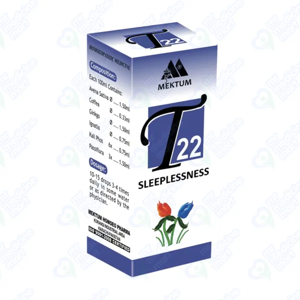 T22 Sleeplessness Drops 30ml