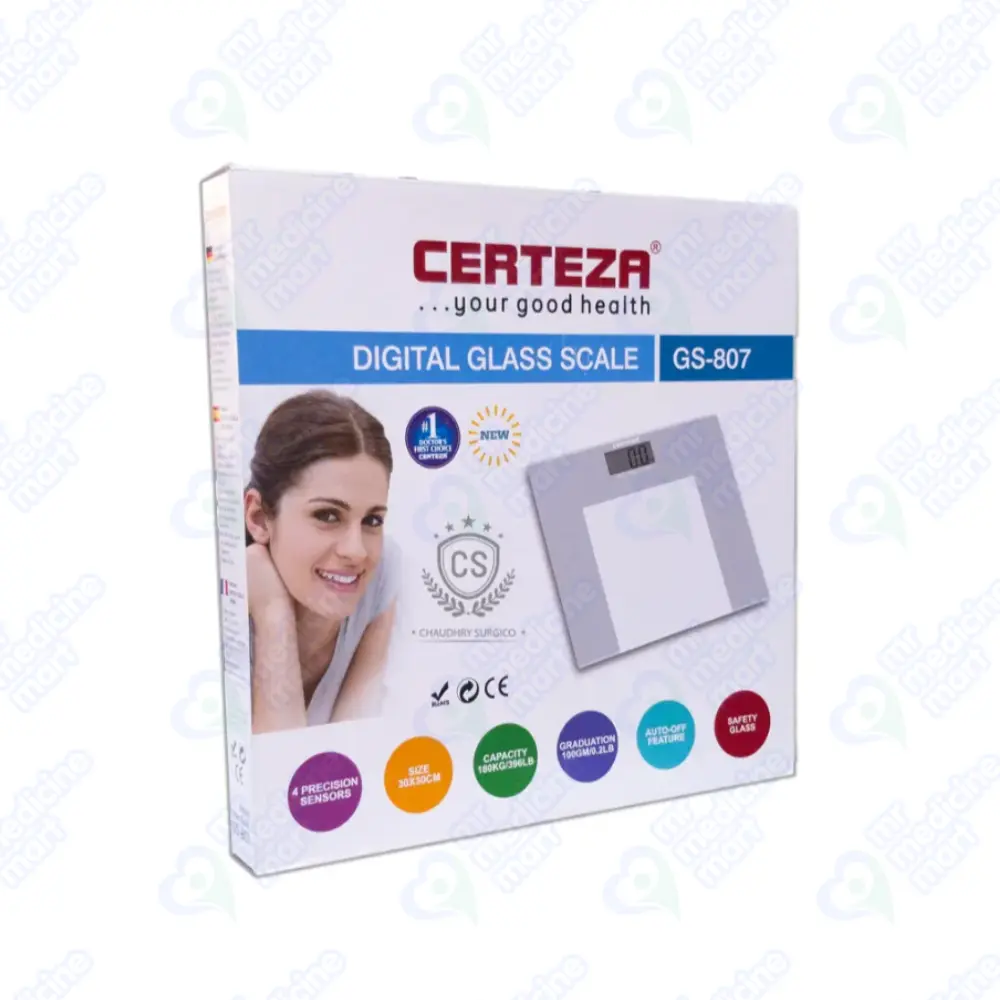Certeza Digital Glass Scale (GS-807)