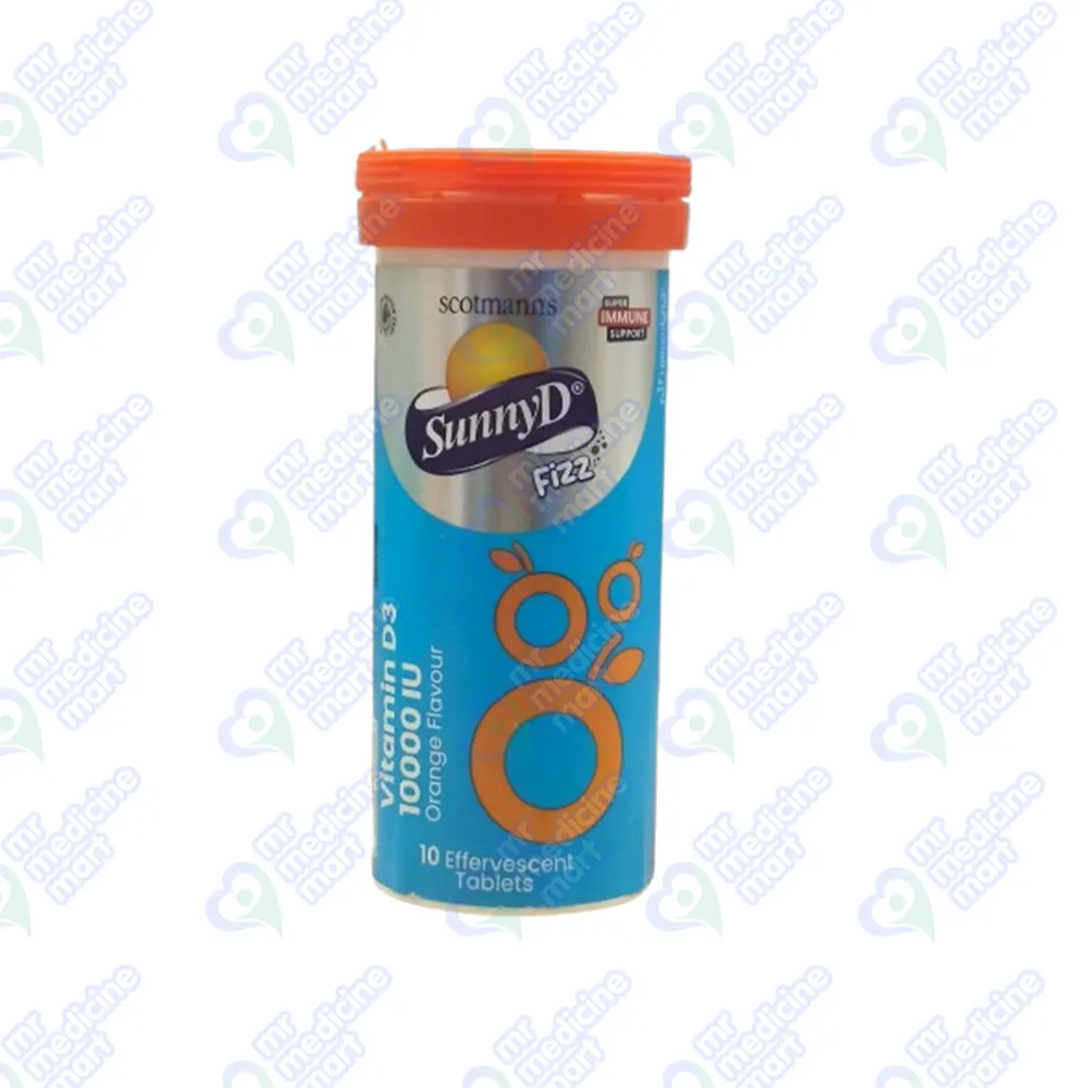 Sunny D Fizz 10000Iu Bottle 10's