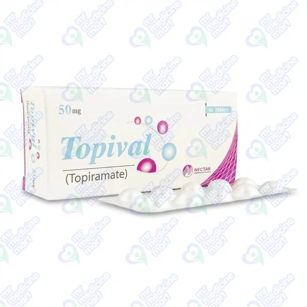 Topival 50mg Tablet 60's