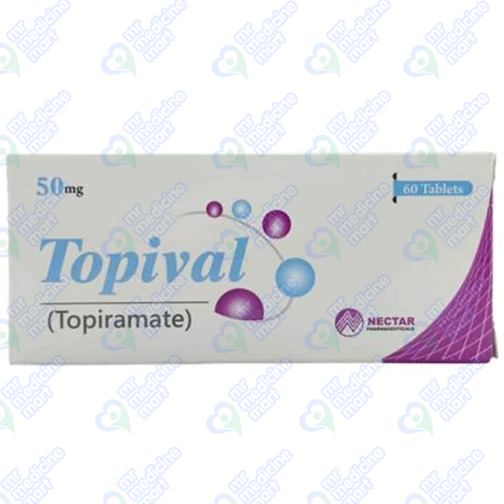 Topival 50mg Tablet 60's
