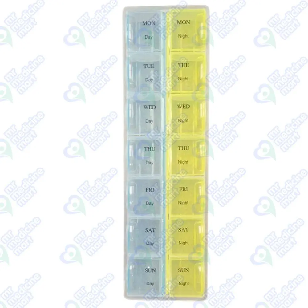 Weekly Pill Planner Box 7 Days 