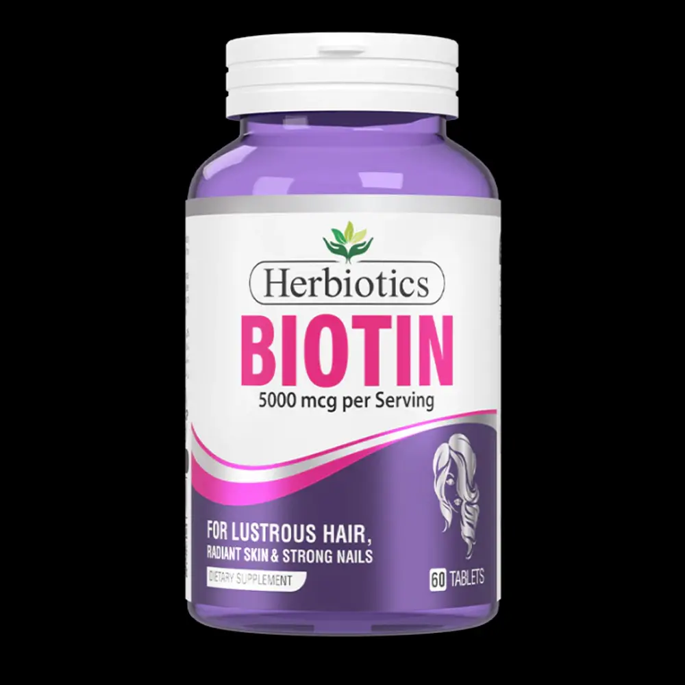 Herbiotics Biotin 5000mcg Tablet 30's