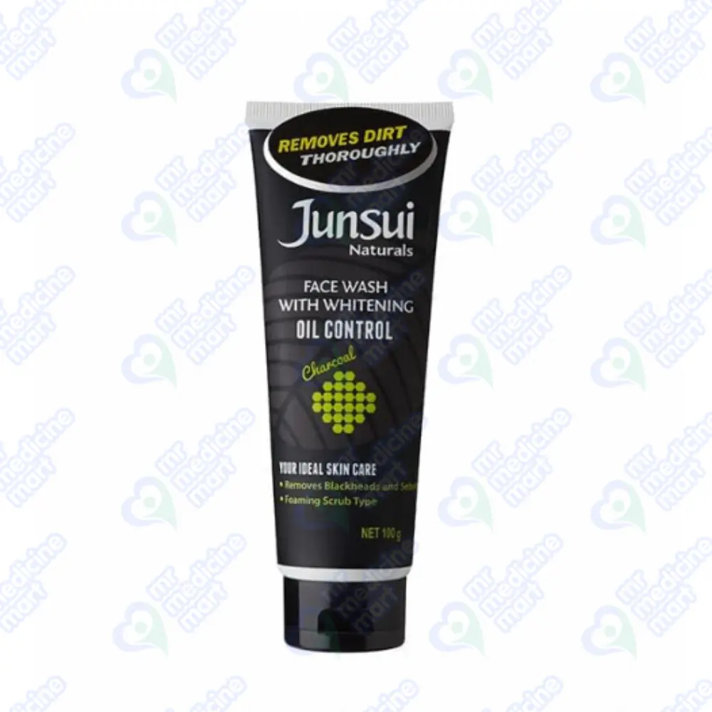 Junsui Naturals Charcoal Face Wash 100g