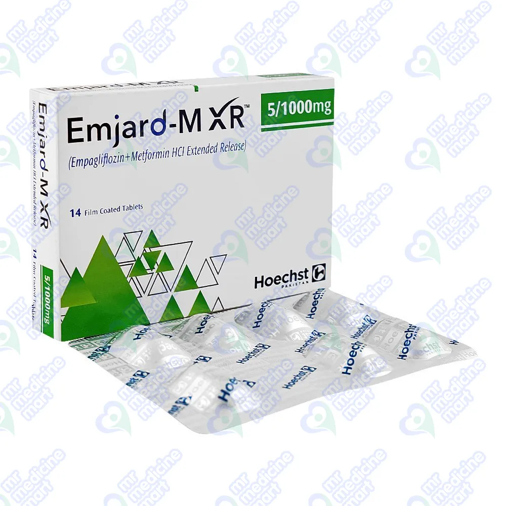 Emjard MXR 5mg/1000mg Tablet