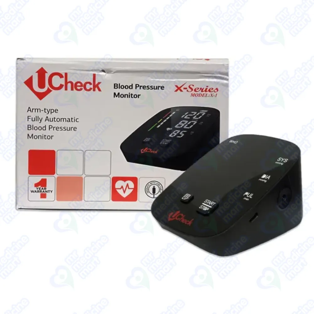 U Check Blood Pressure Monitor X-1
