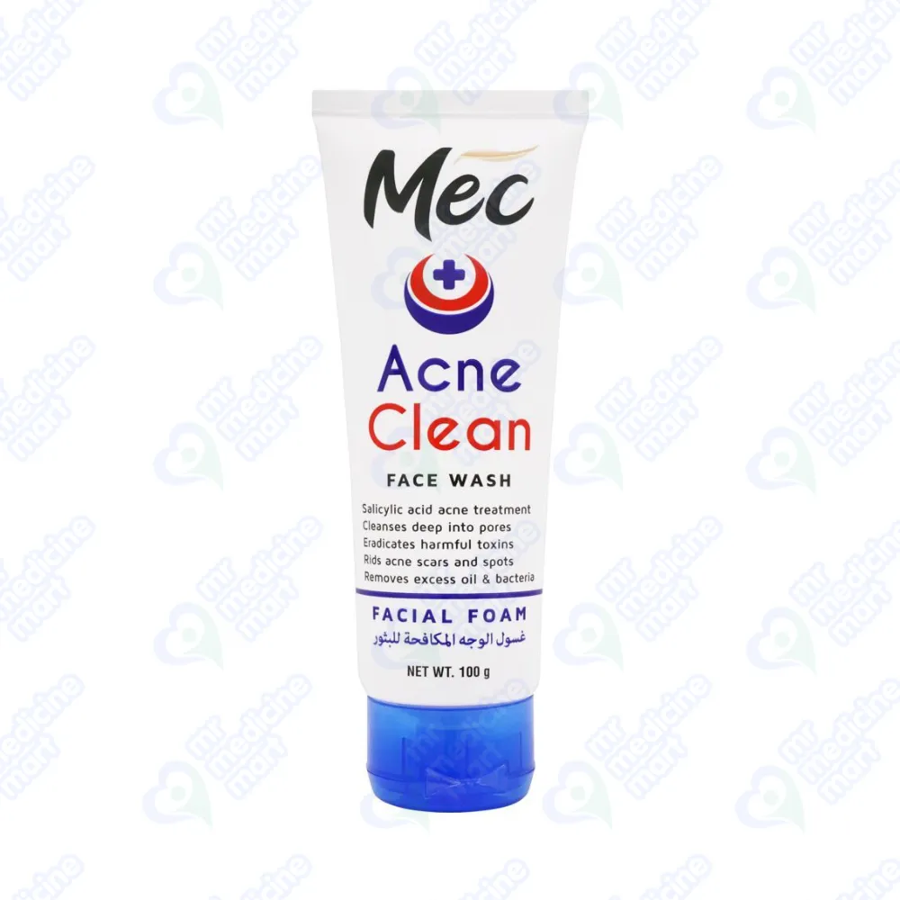 Mec Acne Clean Facewash 100ml