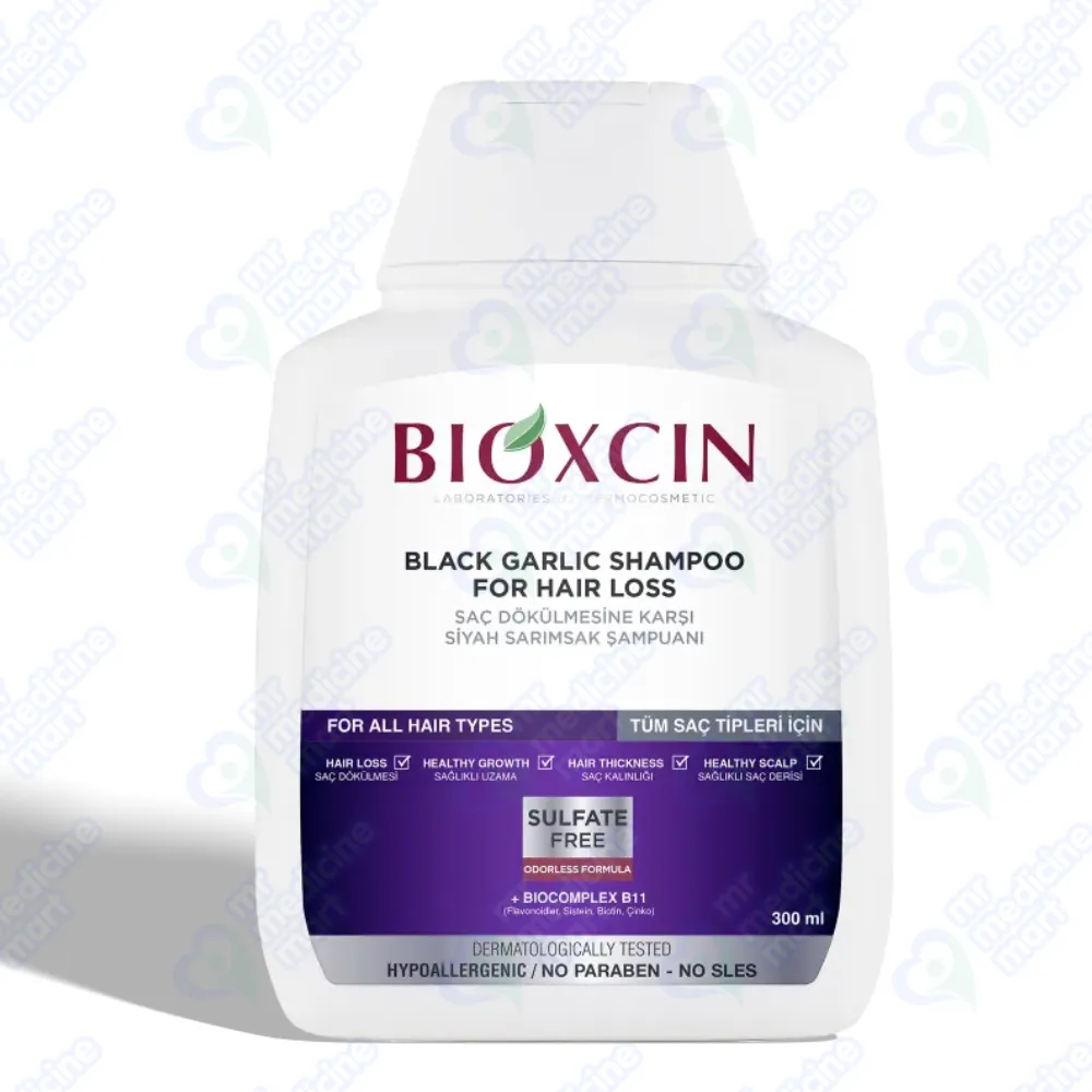 Bioxcin Black Garlic Shampoo 300ml