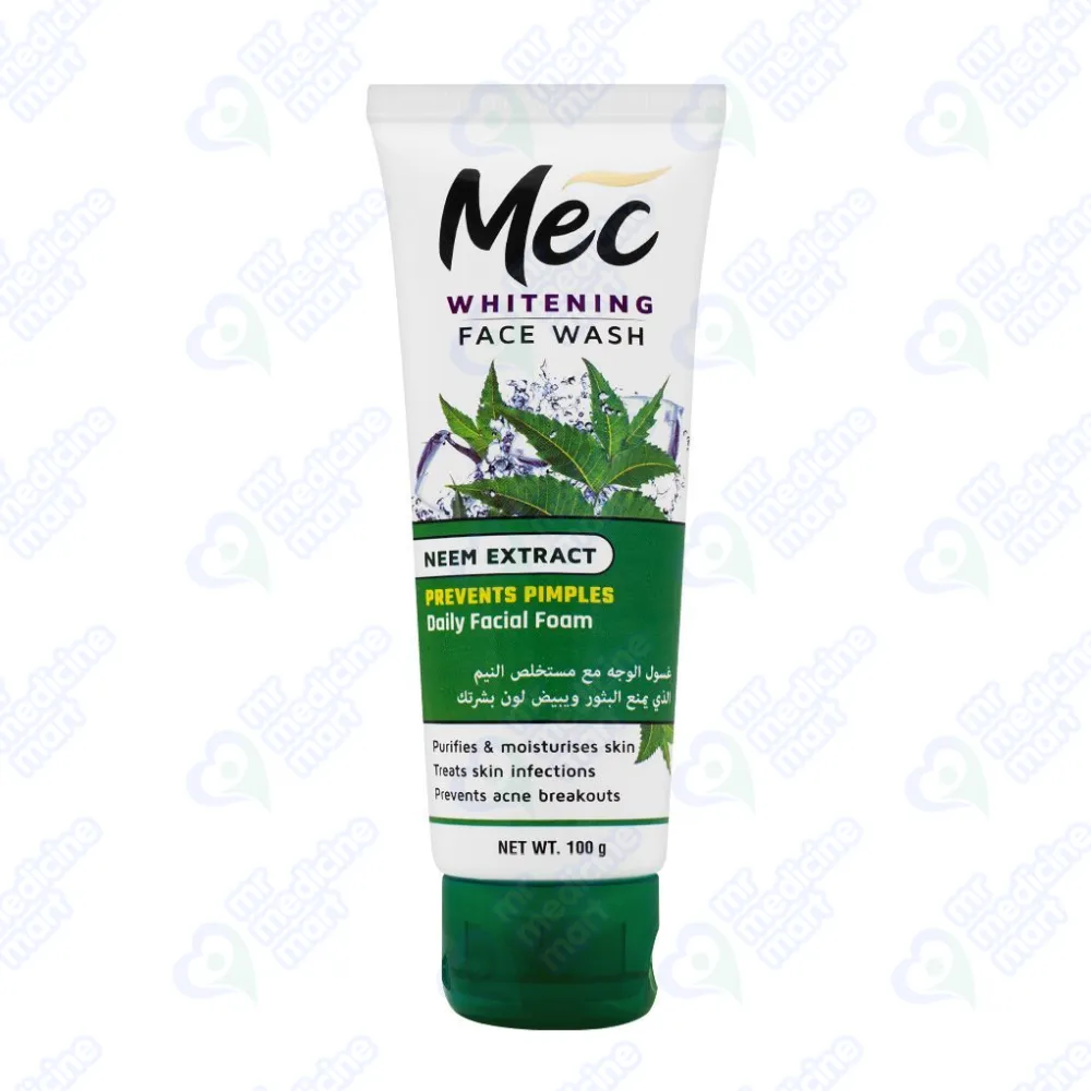 Mec Neem Leaf Extract Facewash 100ml