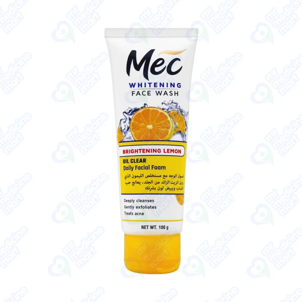 Mec Brightening Lemon Facewash 100ml