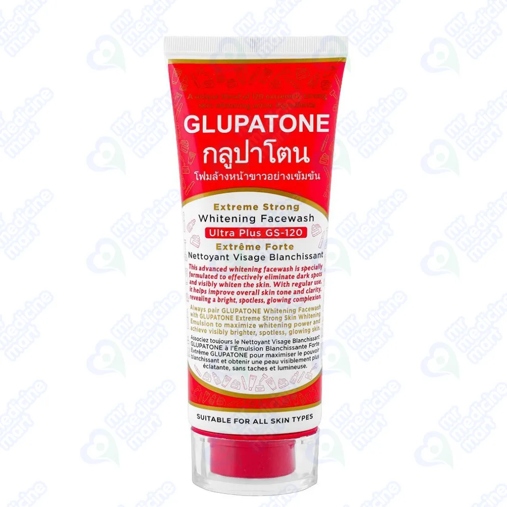 Glupatone Whitening Facewash 100g (GS-120)