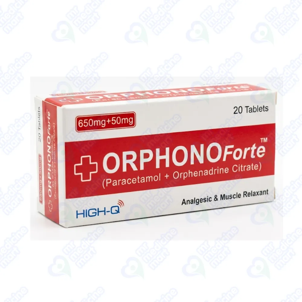Orphono Forte Tablet 650mg/50mg