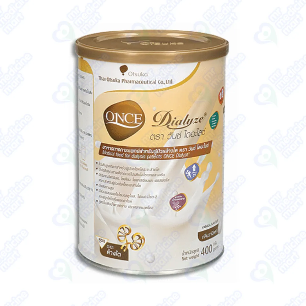 Once Dialyze Milk Powder 400g