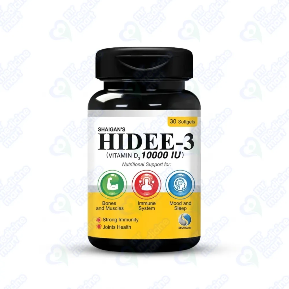 Hidee 3 10,000IU Softgel 30's