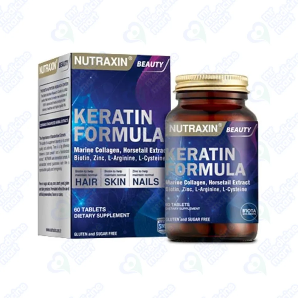 Nutraxin Keratin Tablet 60's