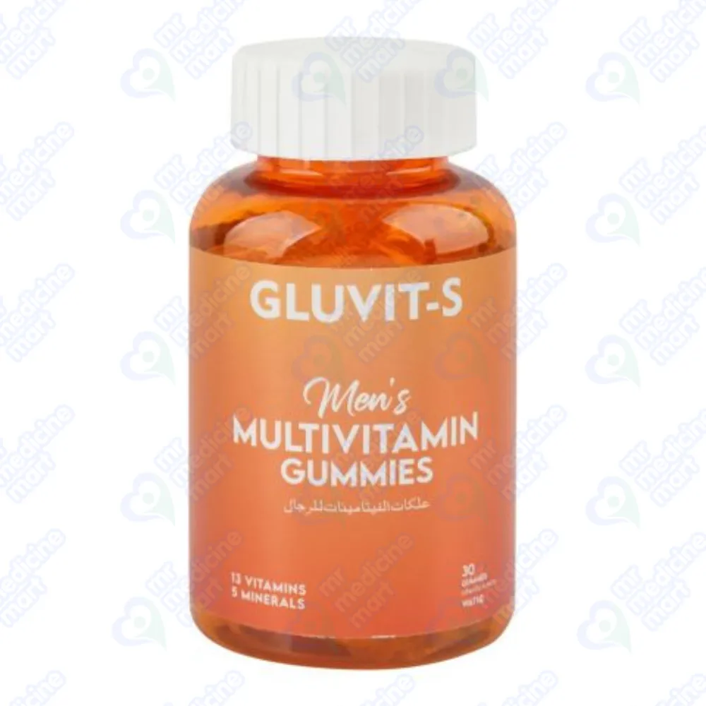 Gluvit S Men Multivitamin Gummies 30's