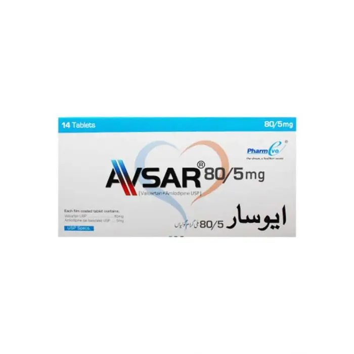 Avsar 80mg/5mg Tablet (New)