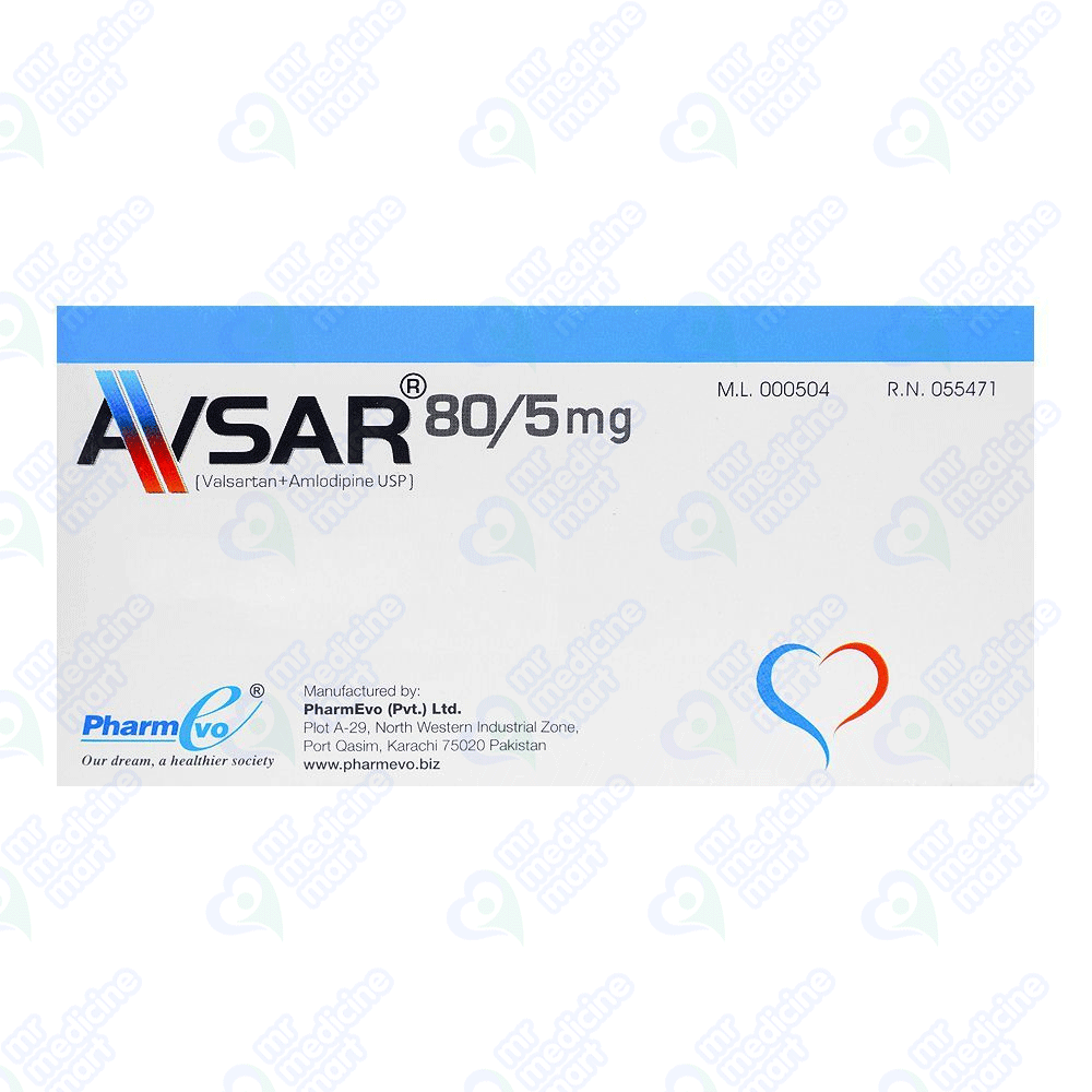 Avsar 80mg/5mg Tablet