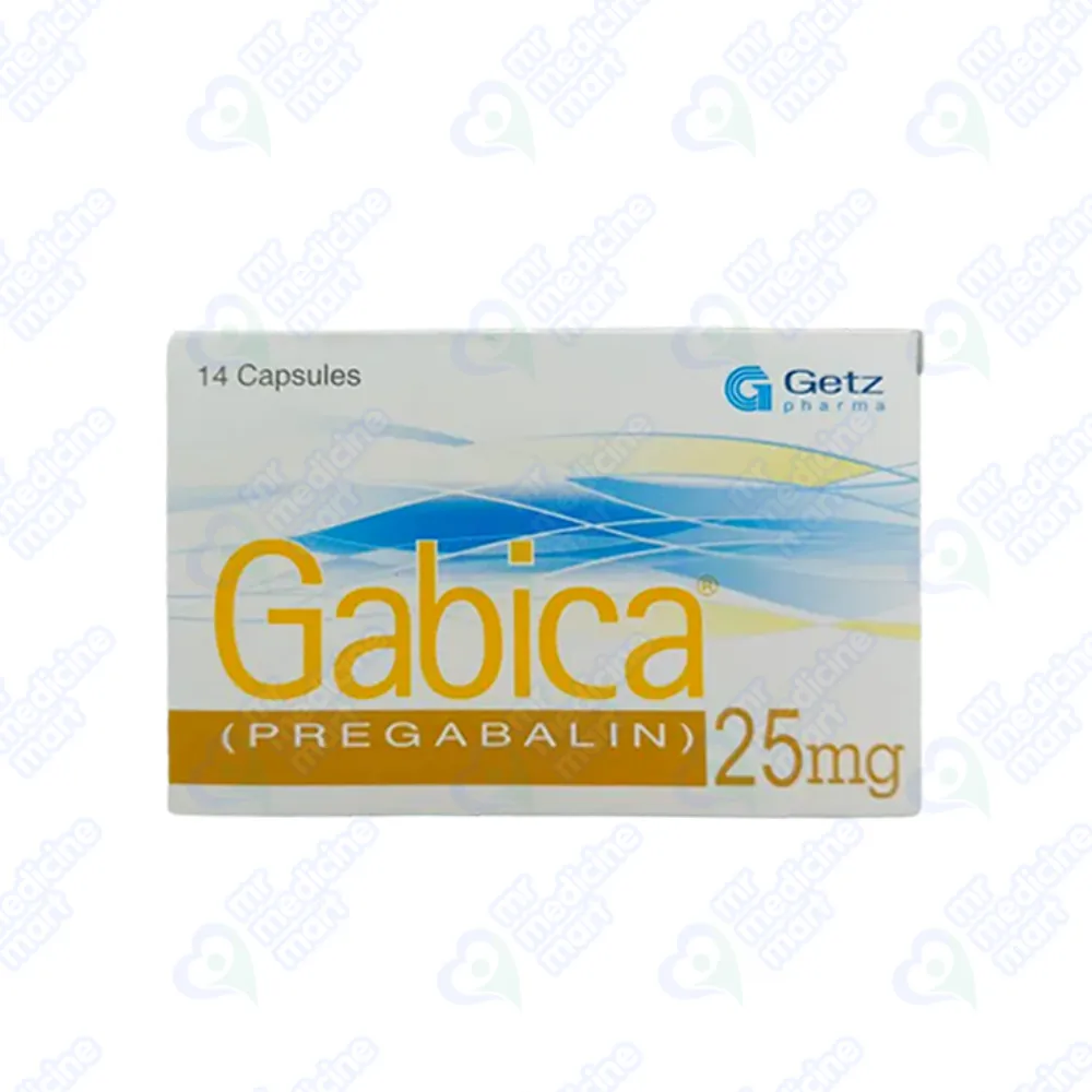 Gabica 25mg Capsule