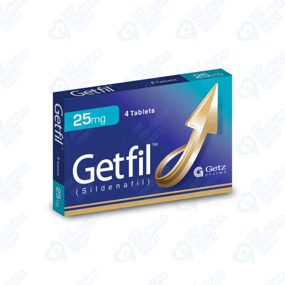 Getfil 25mg Tablet 4's